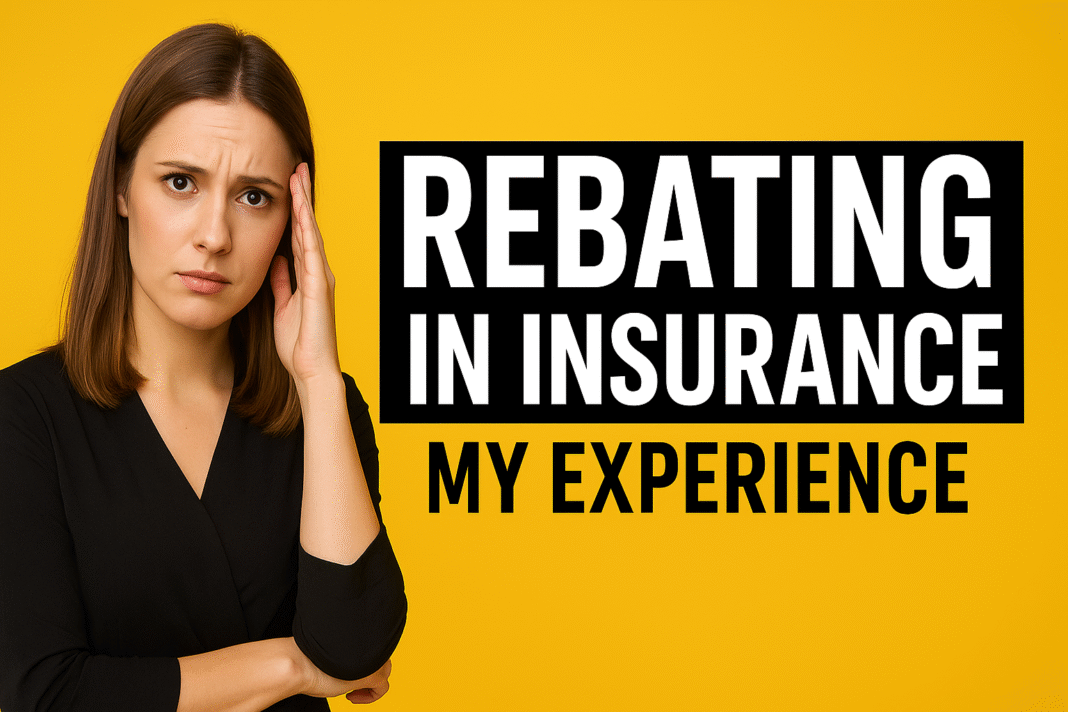 rebating in insurance